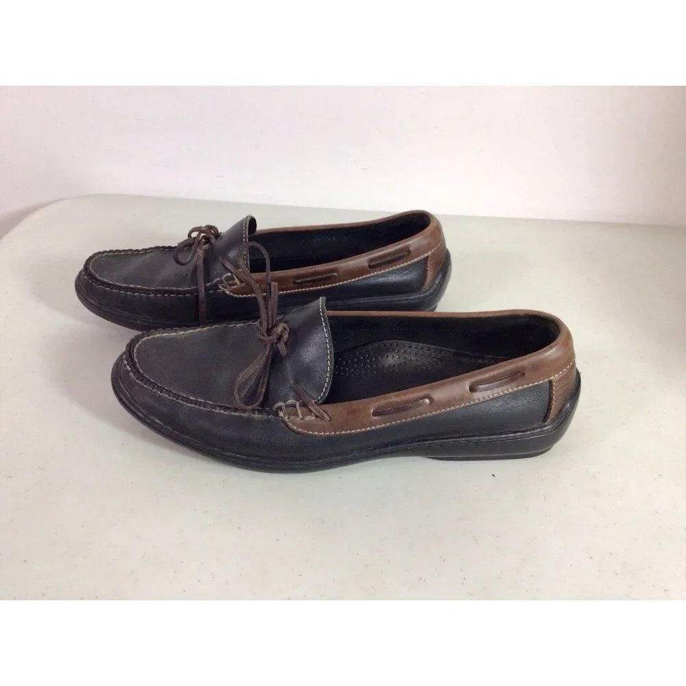Cole Haan Seafarer Leather Preppy Loafers Mens 10.5